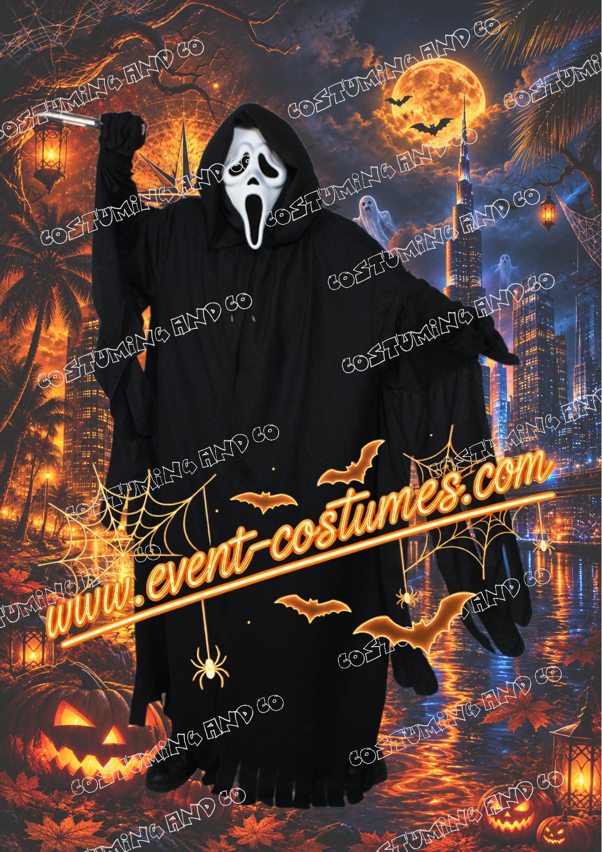 GHOSTFACE/SCREAM COSTUME REPLICA