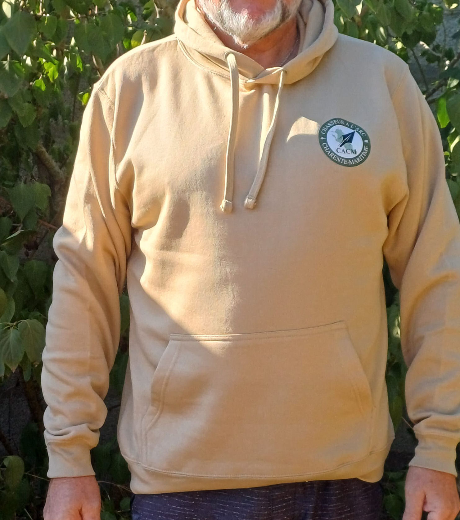 Sweat à capuche avec logo CACM