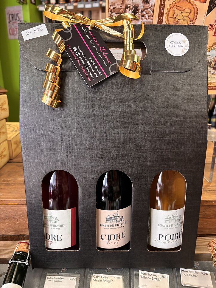 Coffret Cadeau 3 Bouteilles