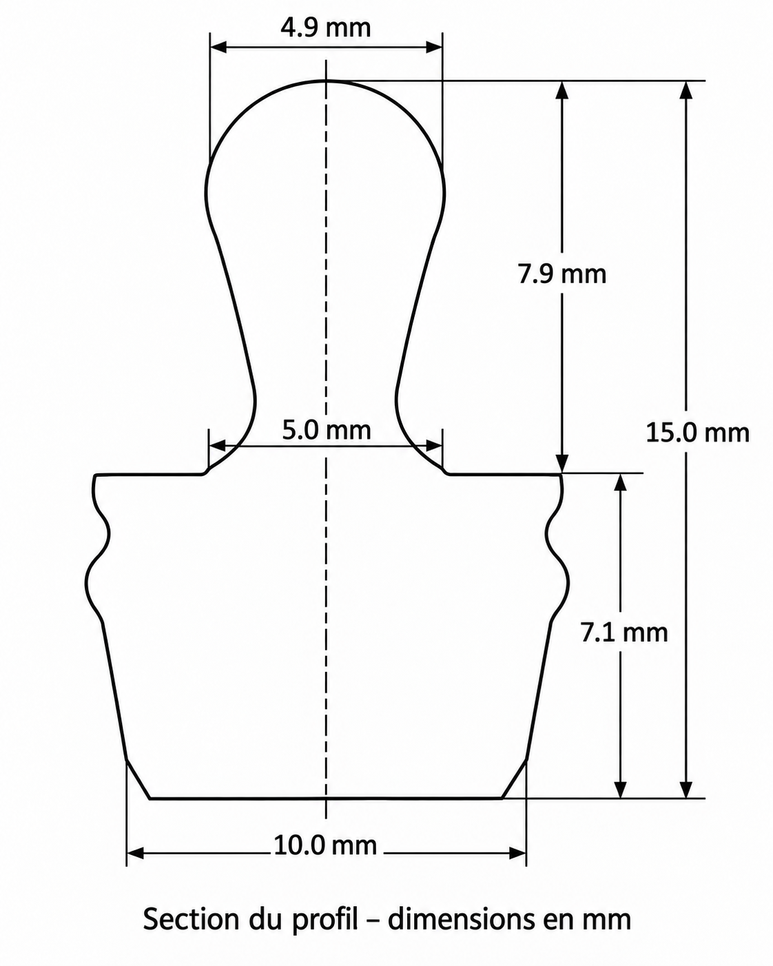 FlexiGuide 10/15 – Guide flexible de porte camping-car