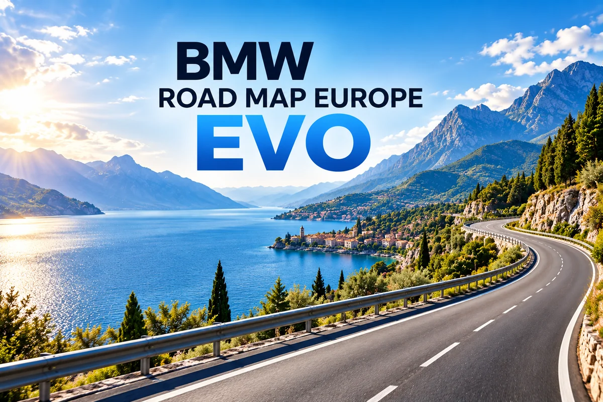 Clé USB GPS BMW Road Map Europe EVO 2026-2 + code FSC LifeTime