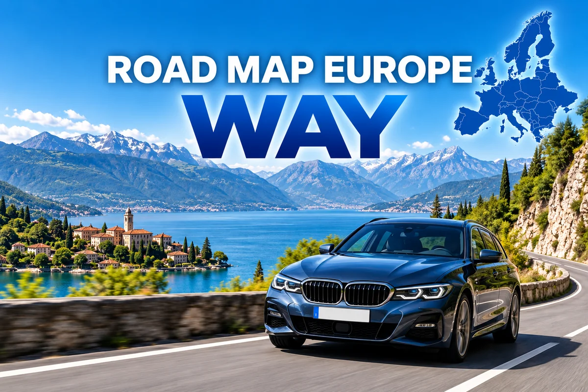 Clé USB GPS BMW WAY – Road Map Europe WAY 2026-2 + FSC LifeTime intégré