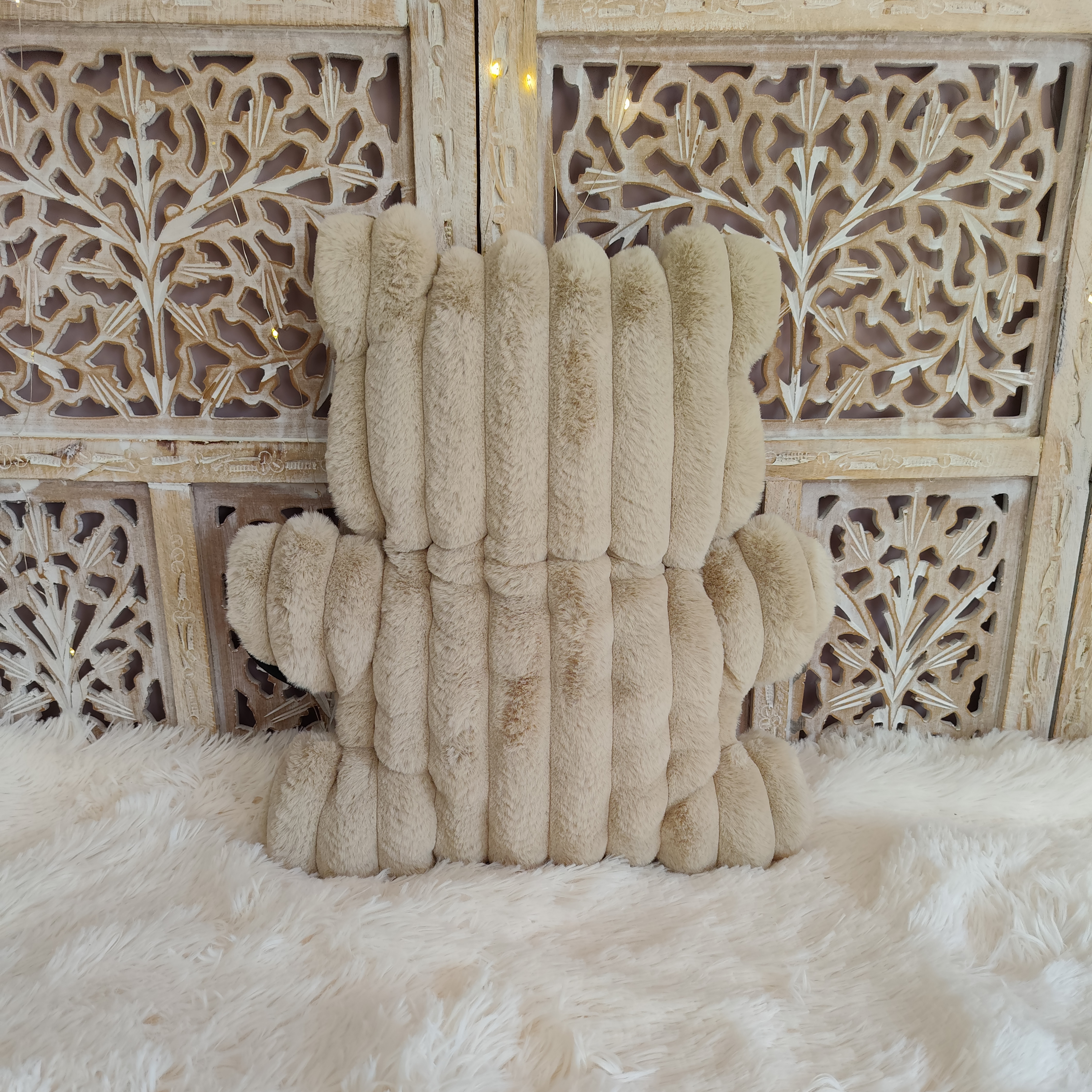 Coussin Mister - Rayon d'Aube Cotelée