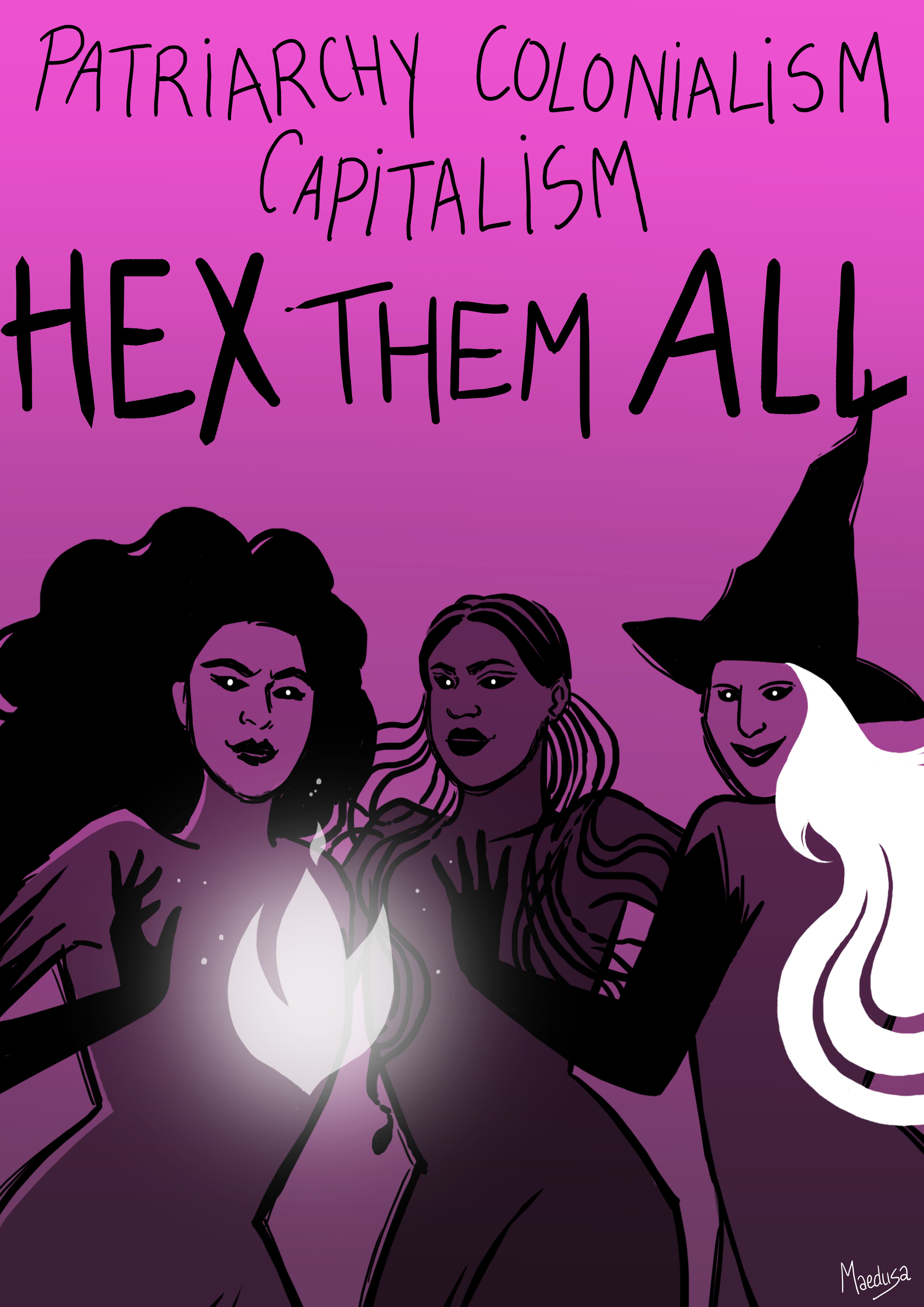 Affiche numérique - Hex