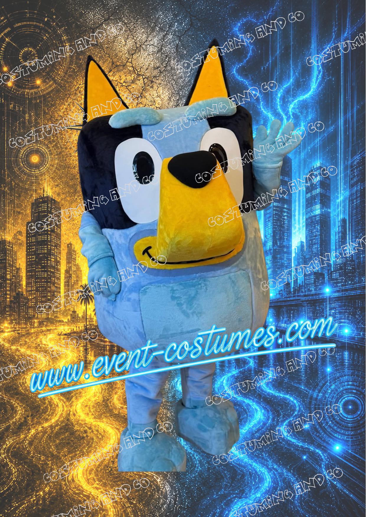 BLUEY - Deluxe Mascotte 