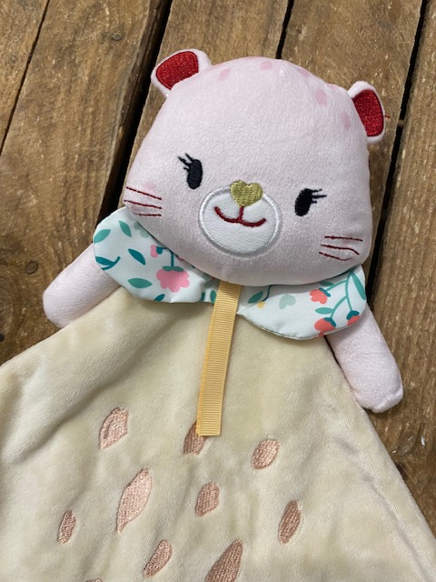 Doudou chat rose - GIFI