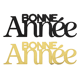 25 Déco à parsemer Bonne Année