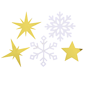 Déco à parsemer Noël sous la neige