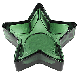 Porte bougie étoile vert