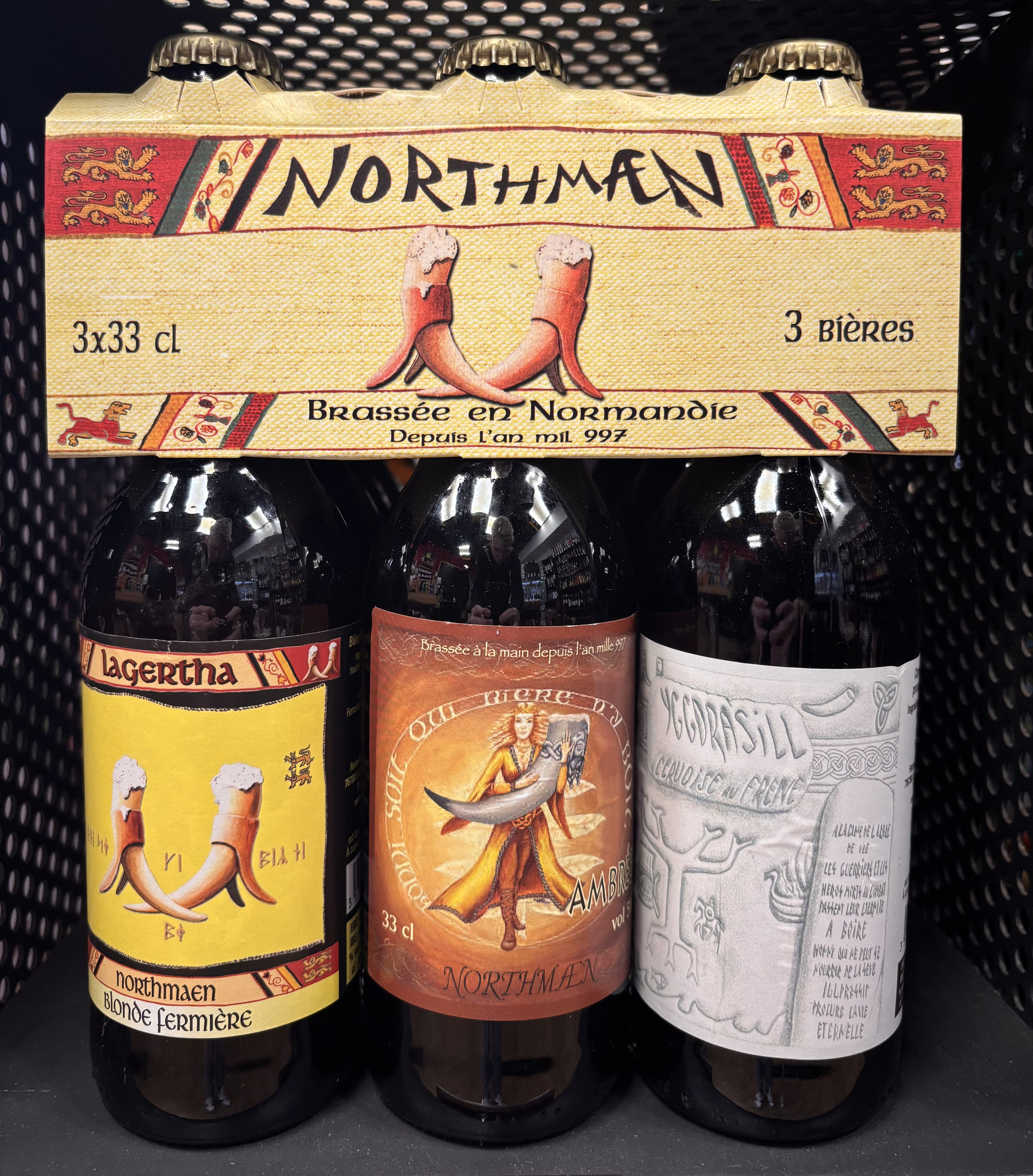 Bière "Northmaen" pack de 3