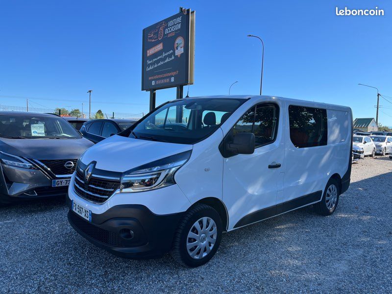 Renault Trafic 6 Places 2.0dci 120ch Double Cabine 1er Main