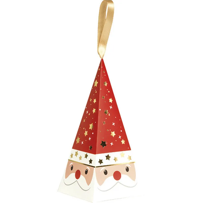 Pyramide père noël 17.5cm