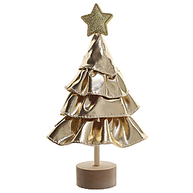 Décor sapin brillant 7/12cm
