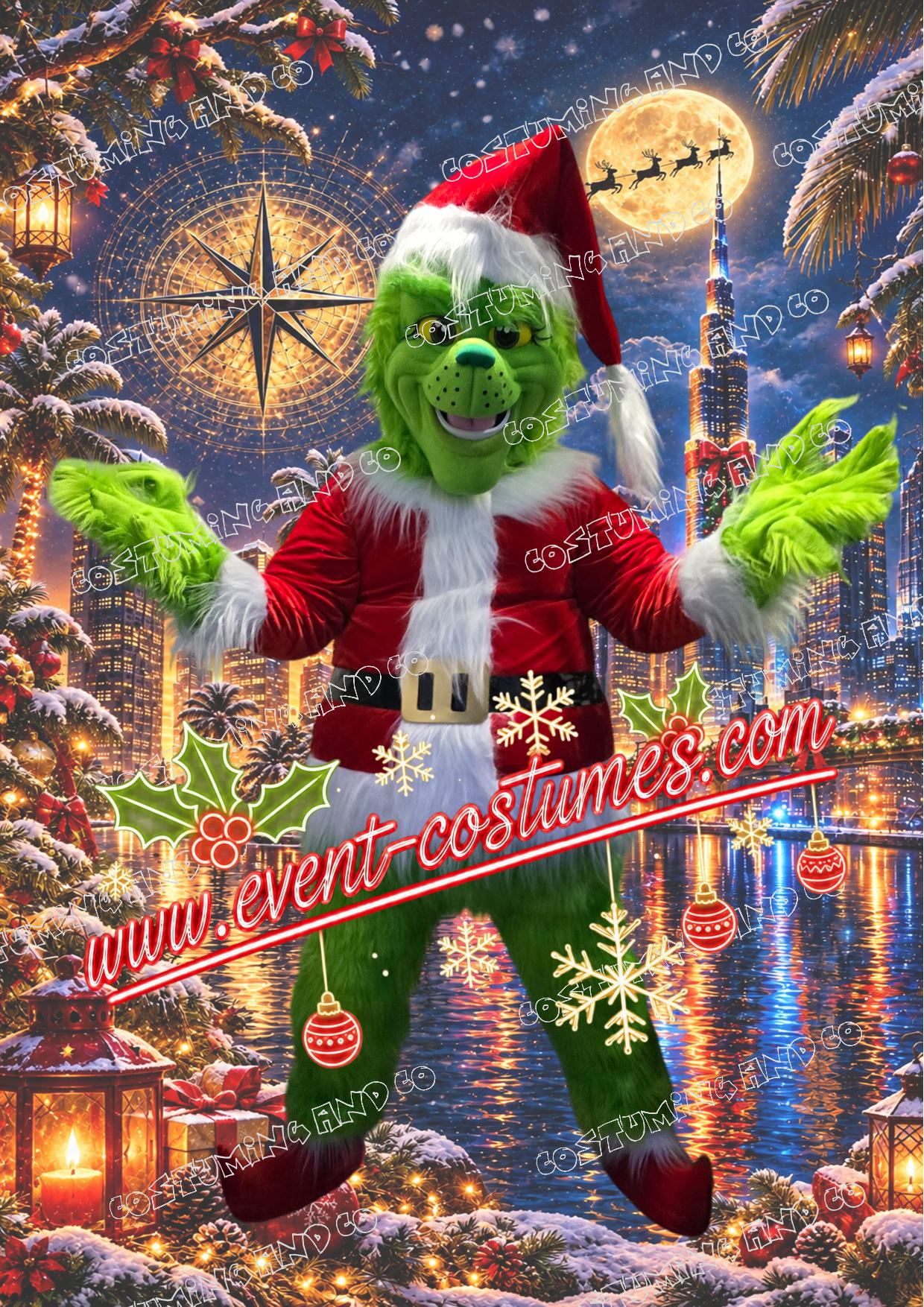 GRINCH(LE) NOEL- Deluxe Mascotte