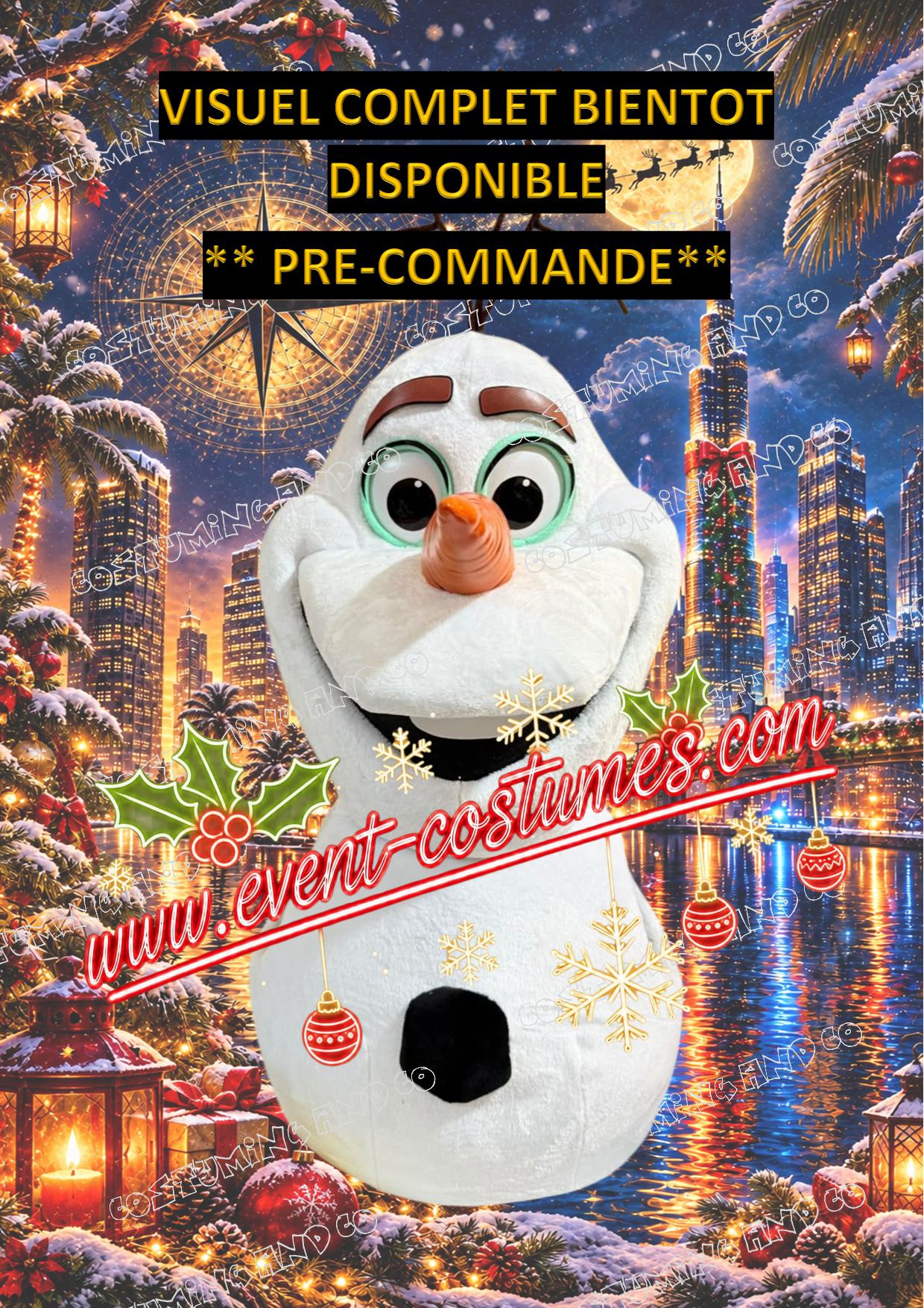 OLAF - PREMIUM Mascotte (PRE-COMMANDE)