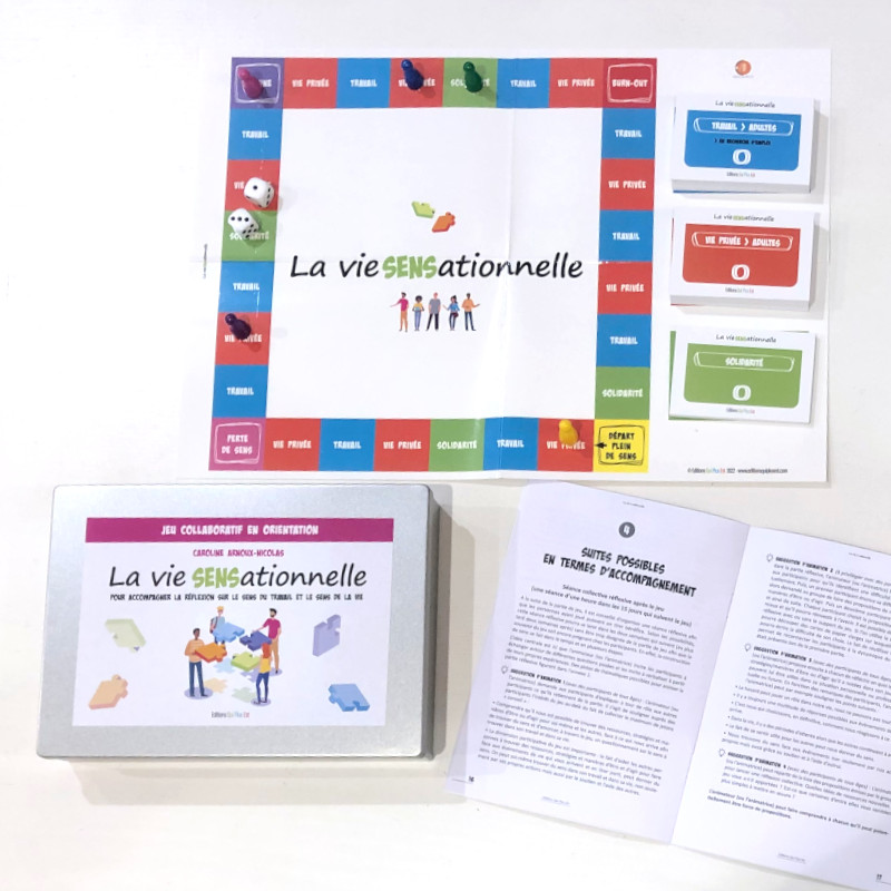 JEU THÉRAPEUTIQUE VIE ET TRAVAIL LA VIE SENSATIONNELLE