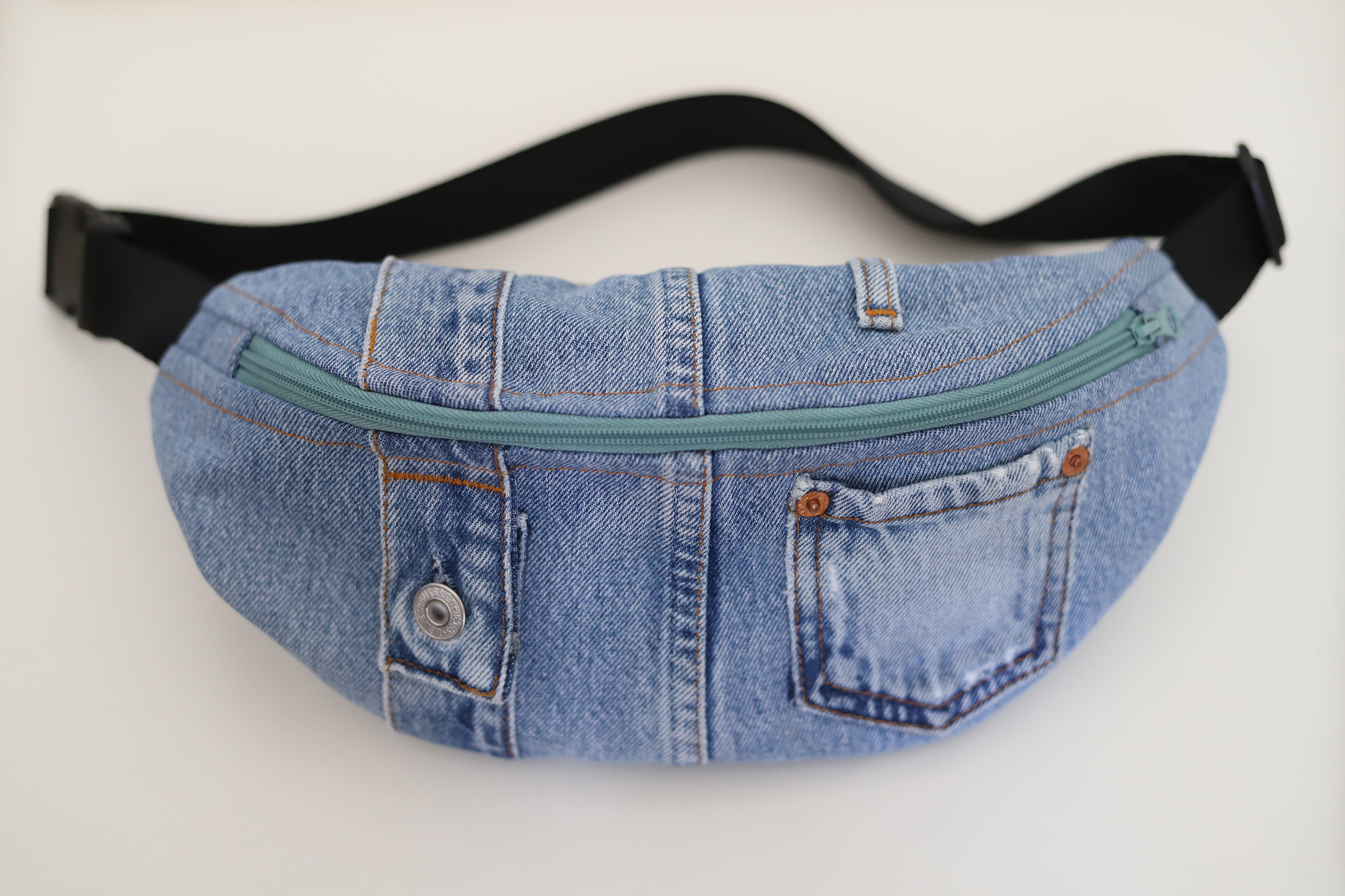 Sacoche banane "Bleu jean"