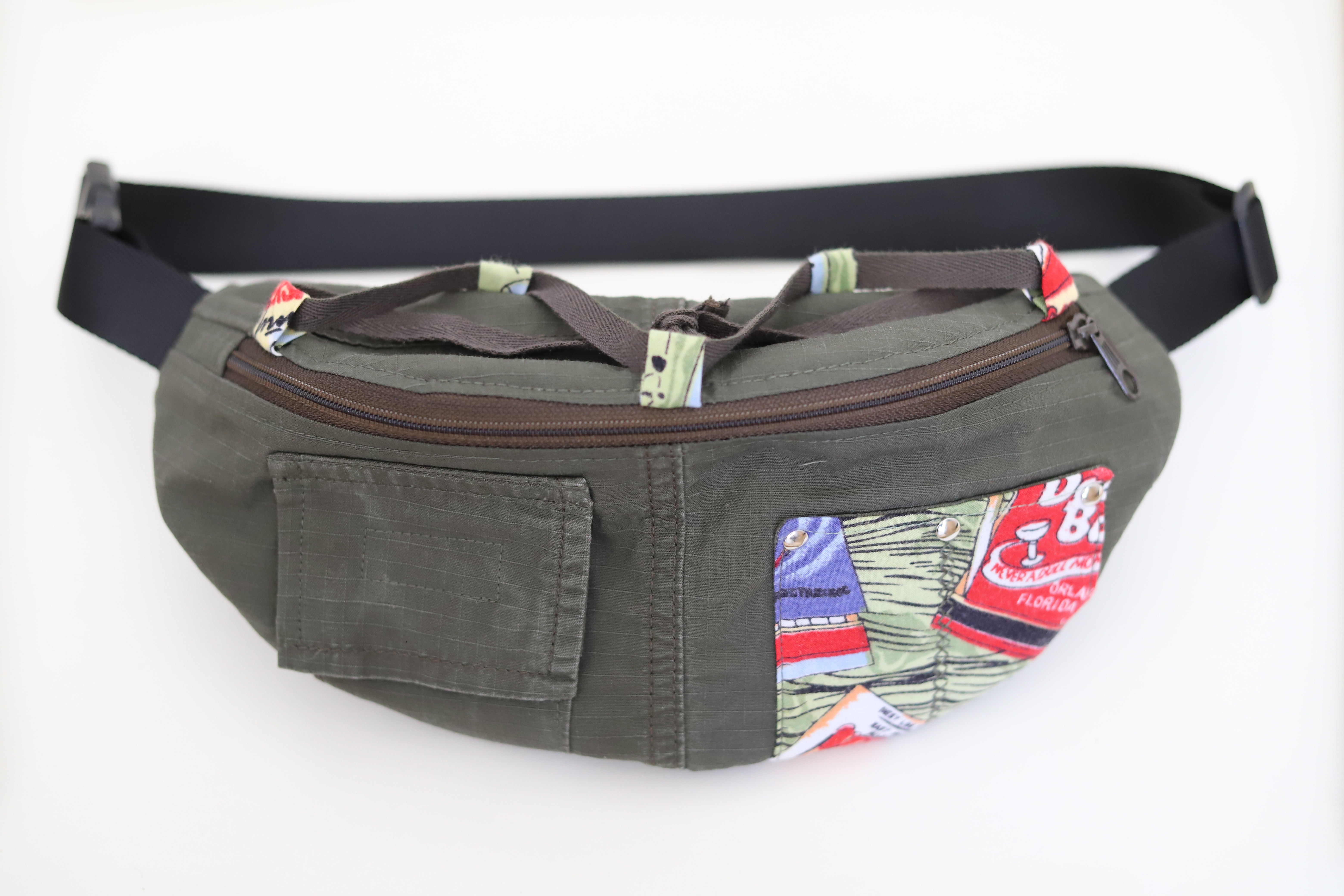 Sacoche banane "Kaki"