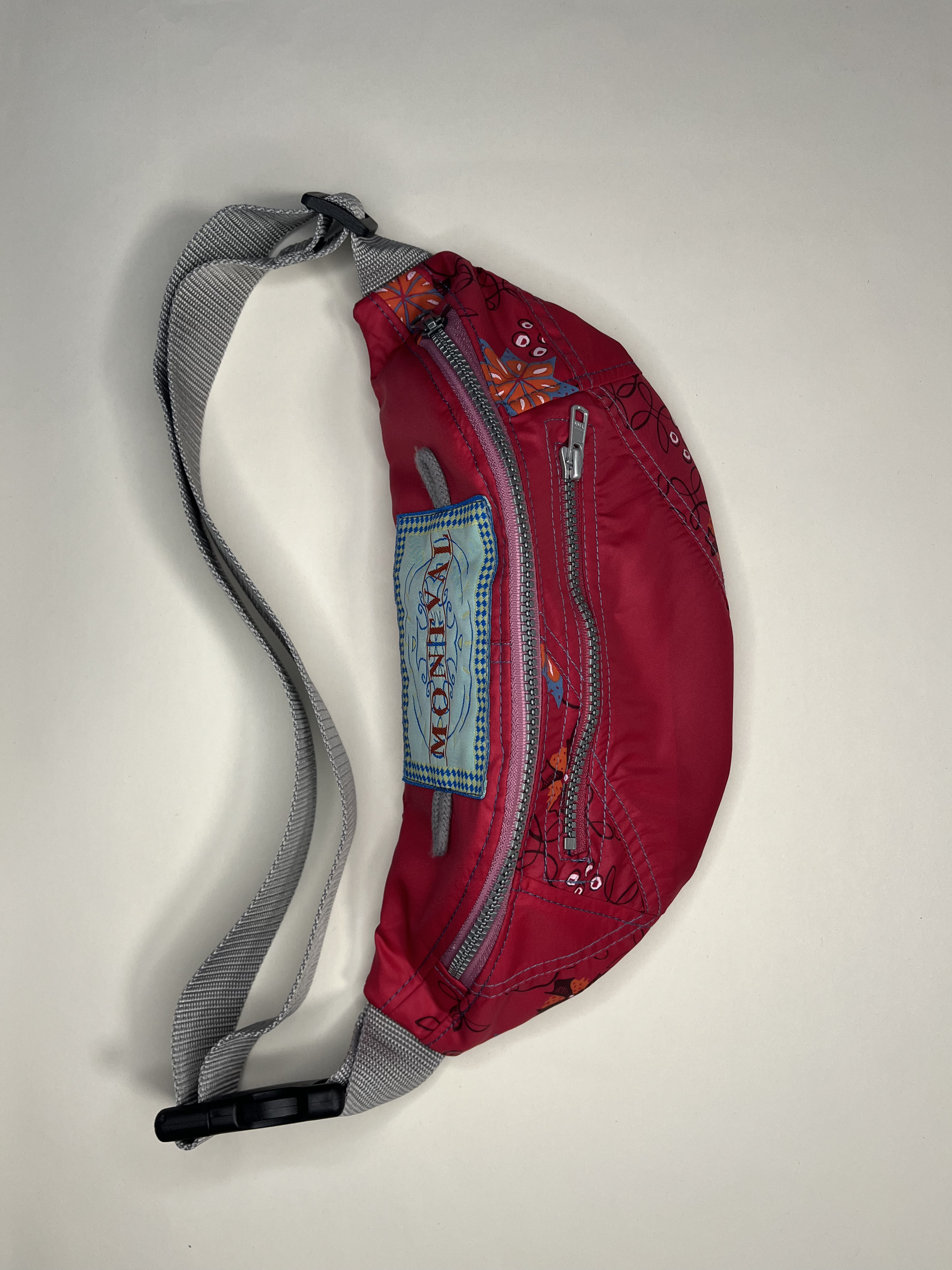 Sacoche banane "PINK FLOWER 1"