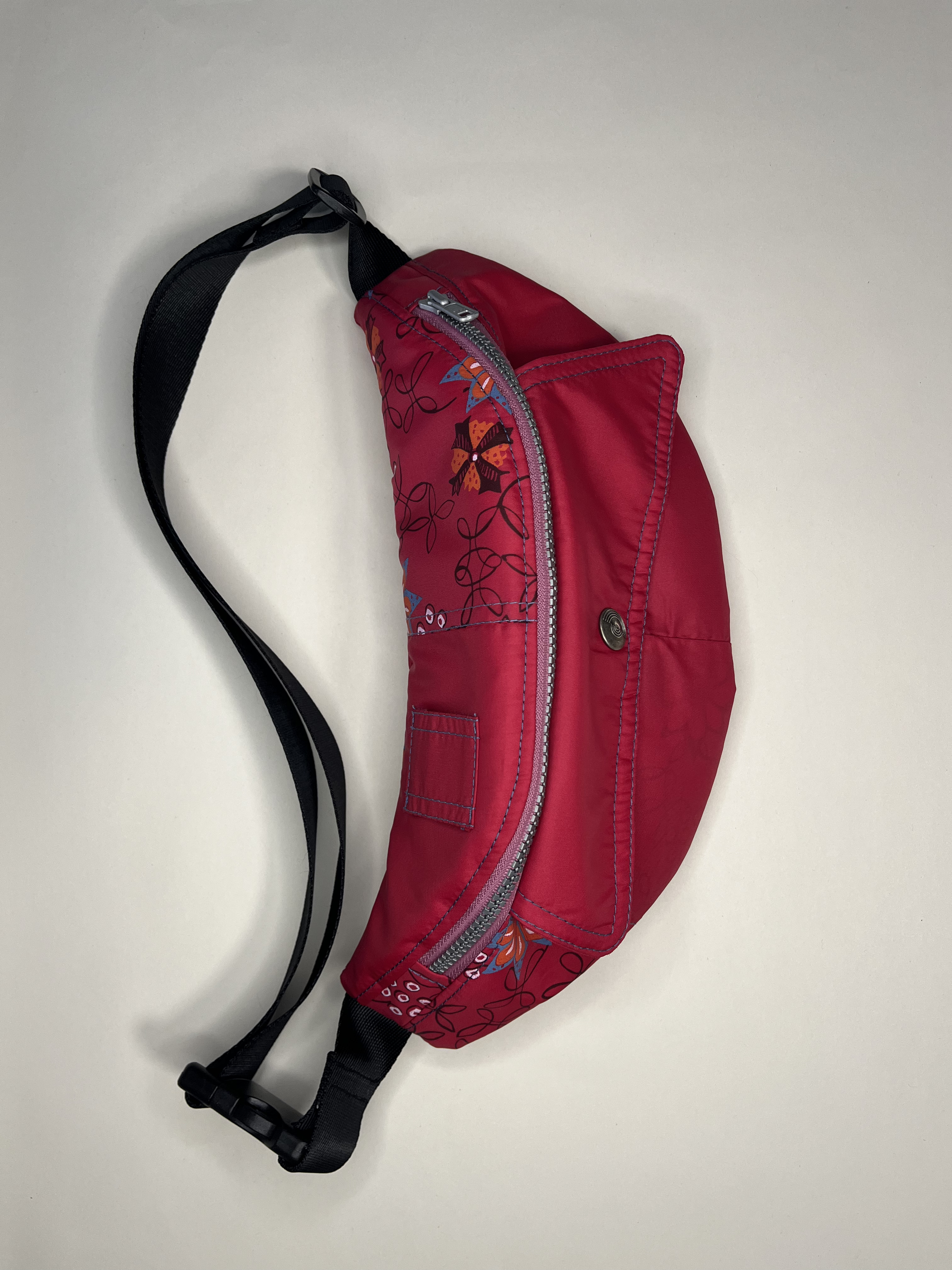 Sacoche banane "PINK FLOWER 2"