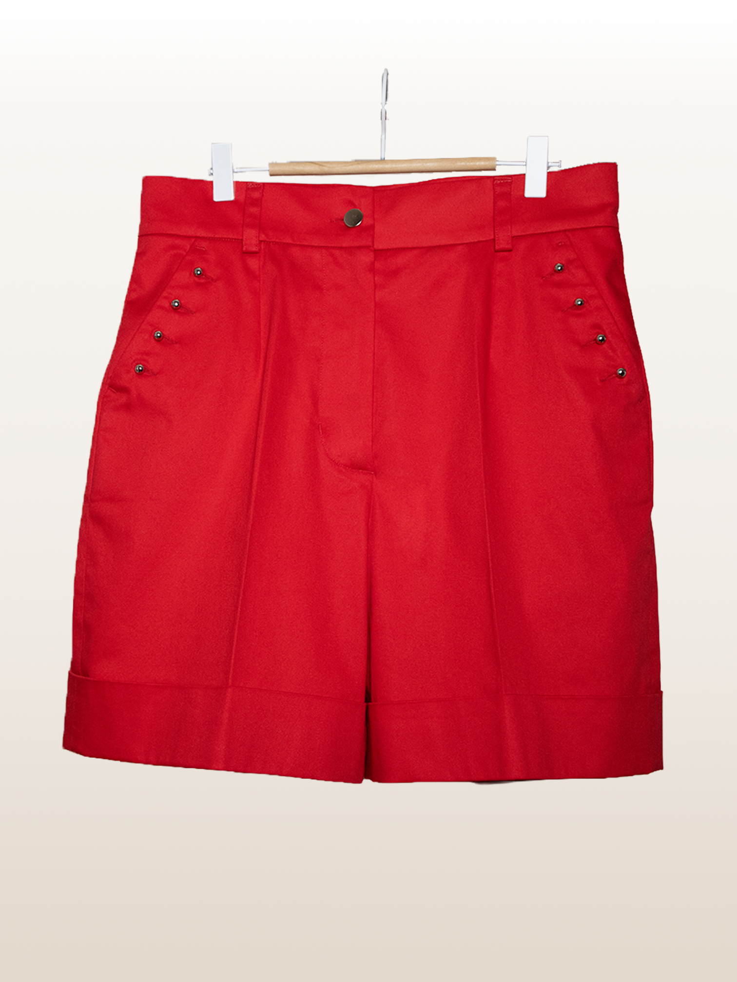 Short Steel rouge