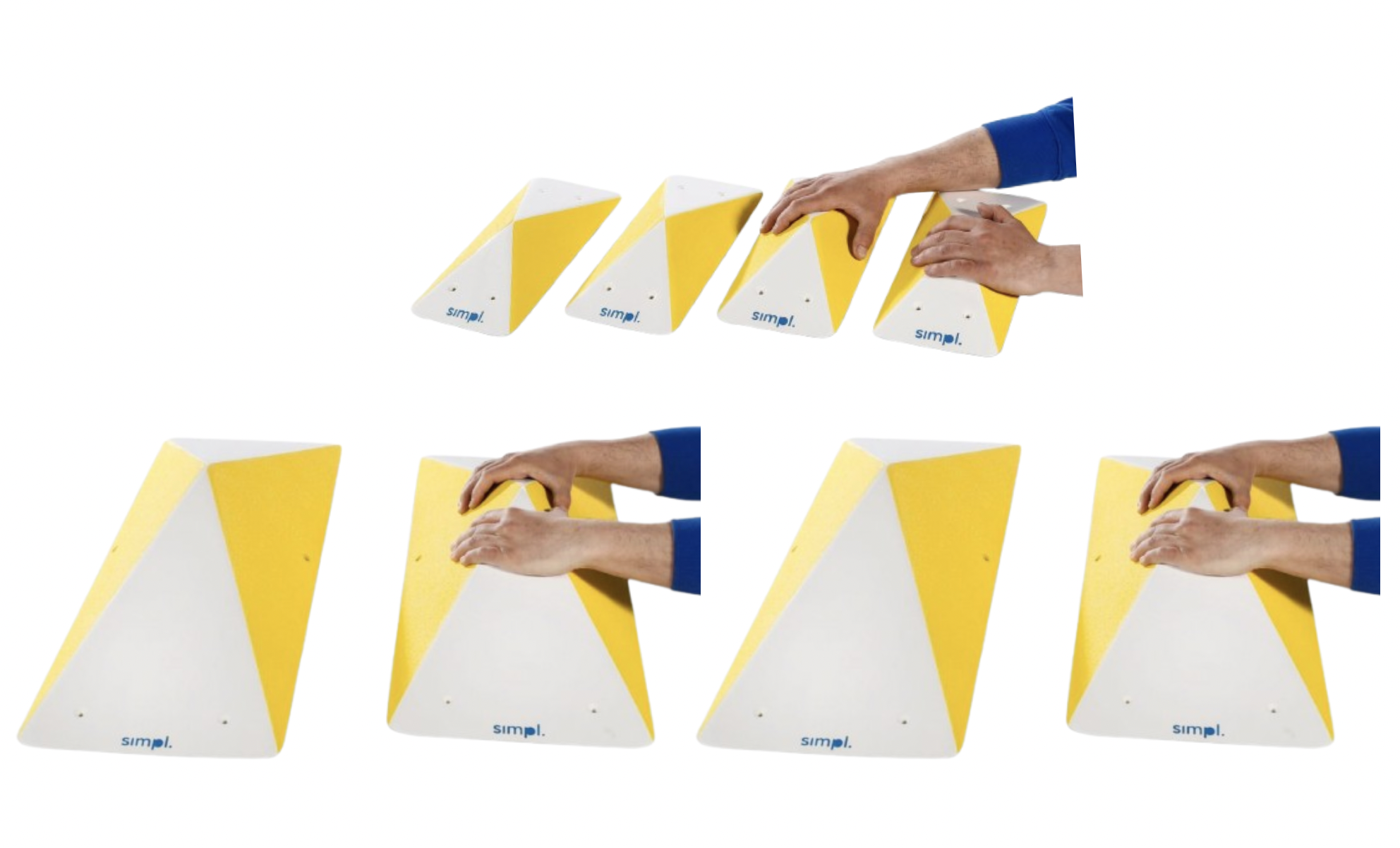  Simpl Bows Pack DT - YELLOW 