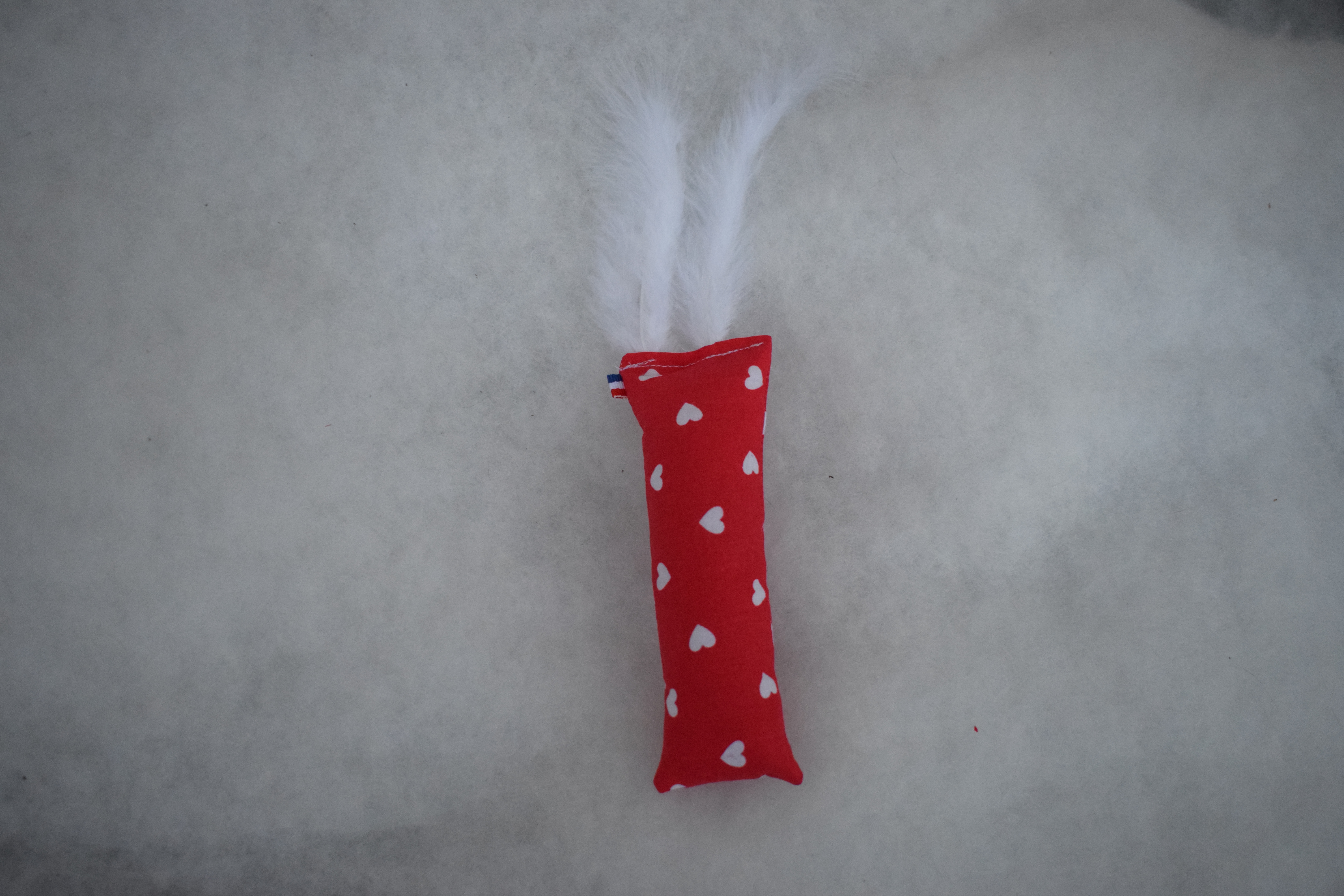 Stick valériane - cœurs blancs 