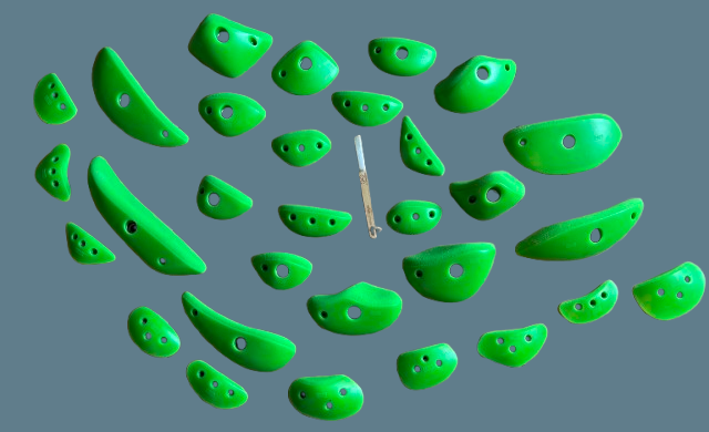 Pack Nisyros Edges - FLUO GREEN (30 units)
