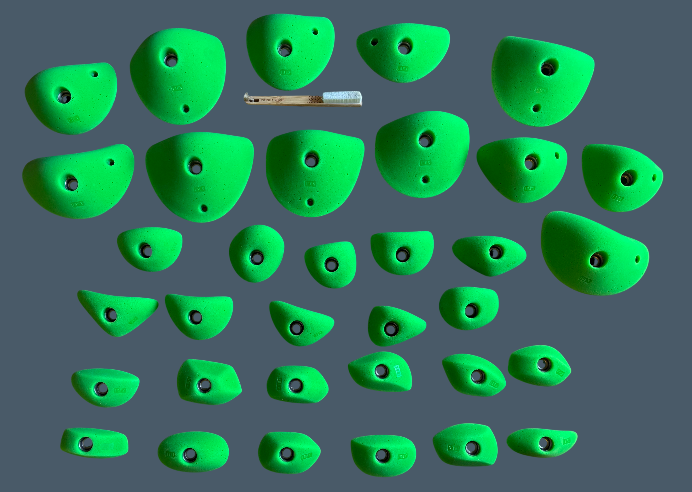  Pack Jugs set - 32 units - Fluo Green