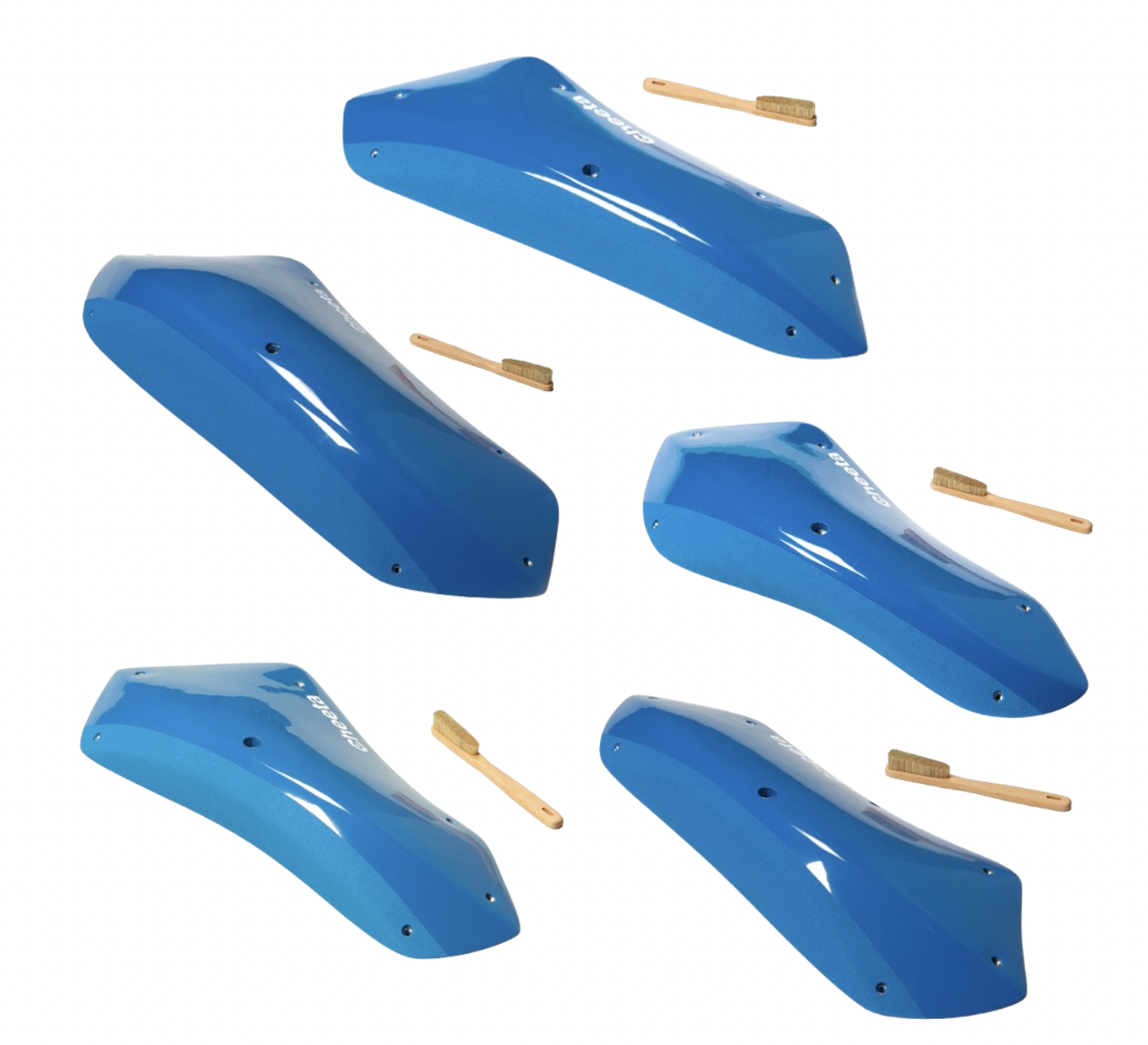  Cheeta Stadium Fiberglass pack - RED - 5 units 