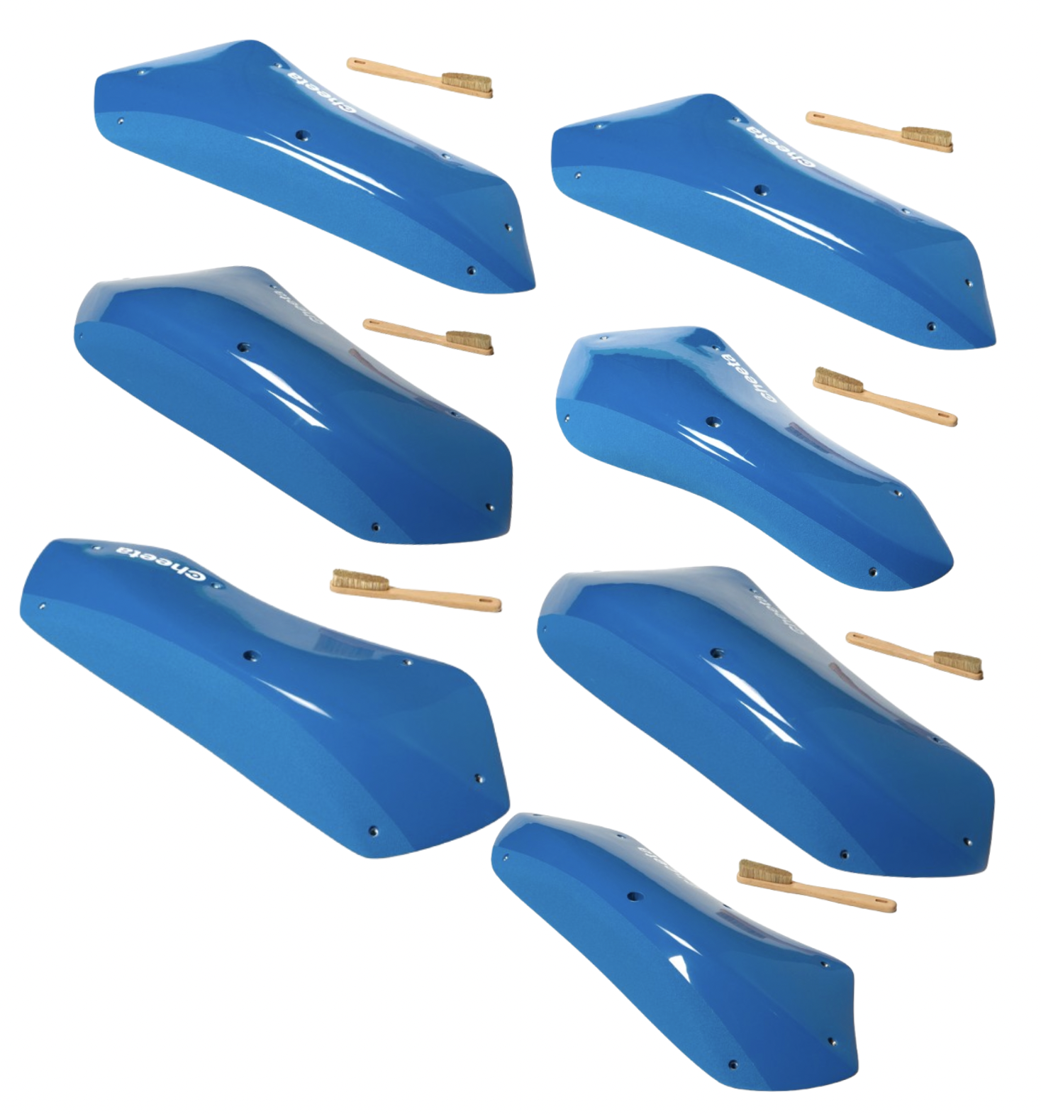  Cheeta Stadium Fiberglass pack - BLUE - 7 units 