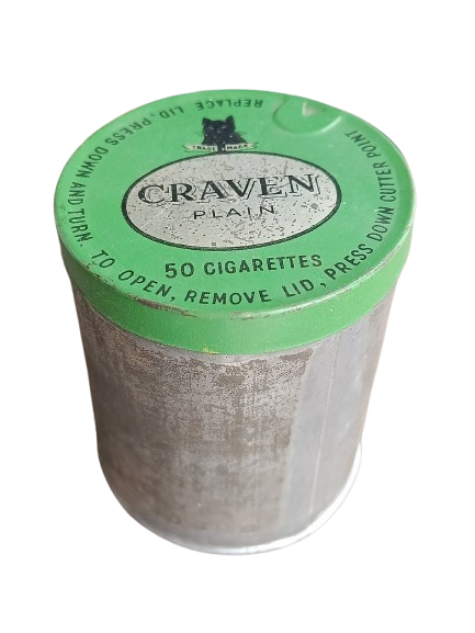 Boîte de 50 Cigarettes "Craven Plain" – Carreras Ltd London – WW2 