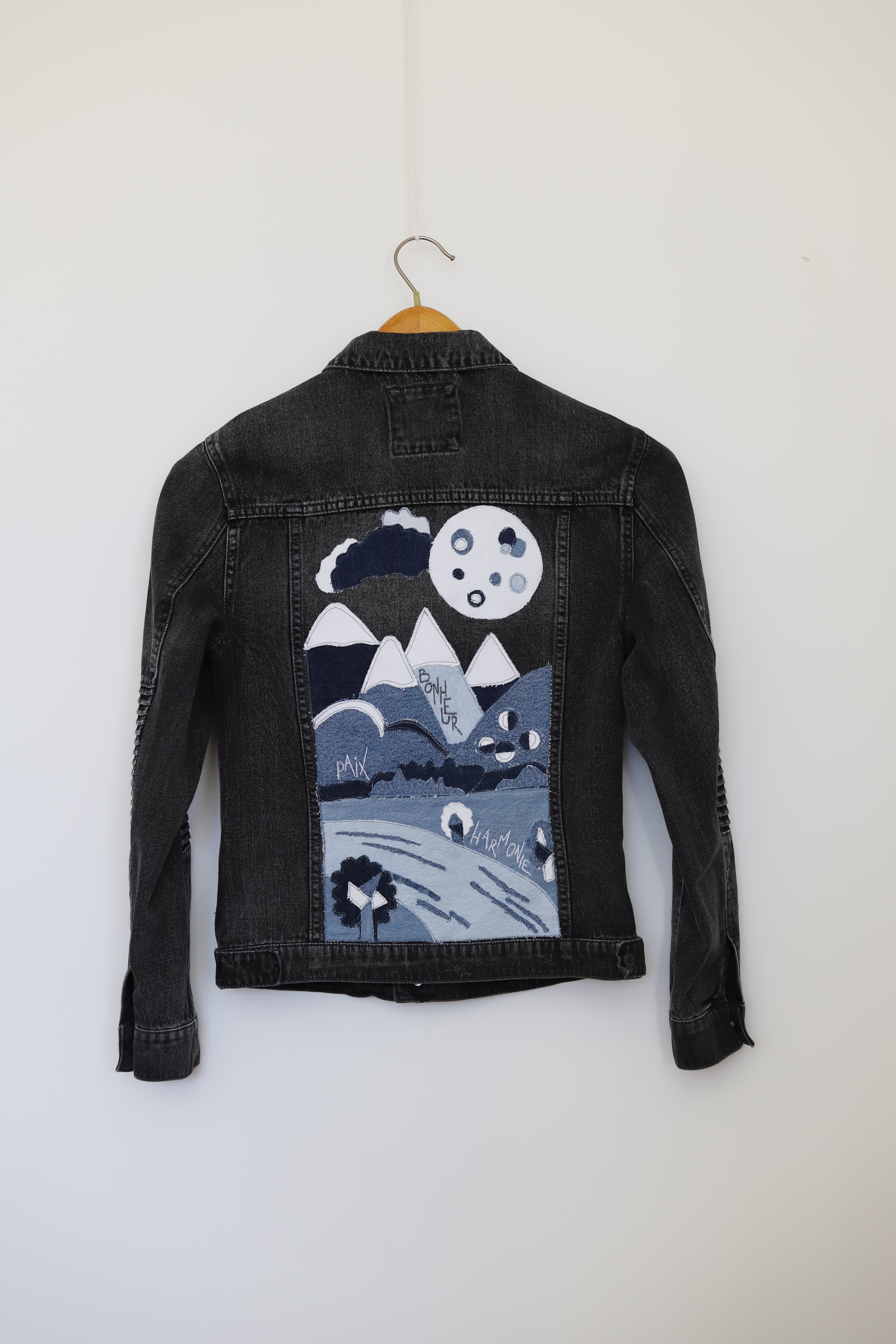 Veste customisée "Montagne"