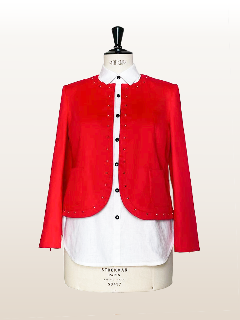 Veste Nails rouge
