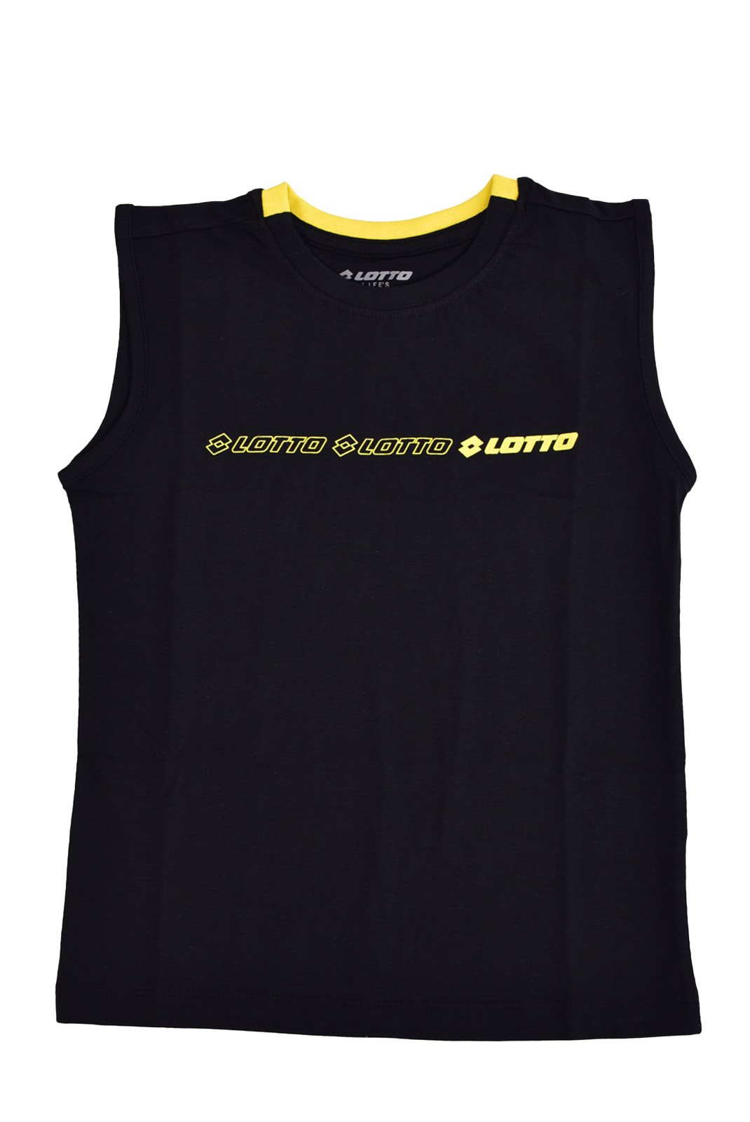 Débardeur logo 100% coton - Lotto (Black)