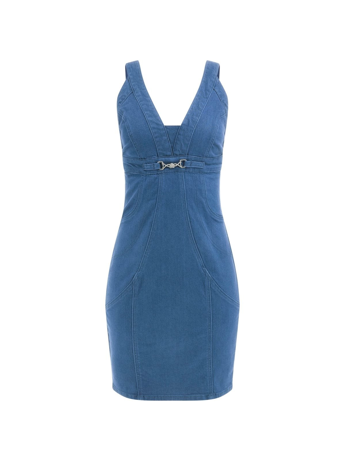 Robe en jean col V - Guess jeans