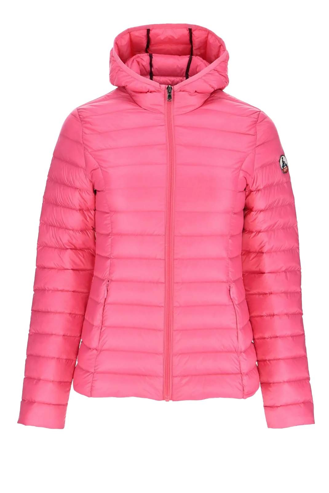 Doudoune capuche ajustée Cloé - Just over the top (453 ROSE PALE / AUBERGINE)