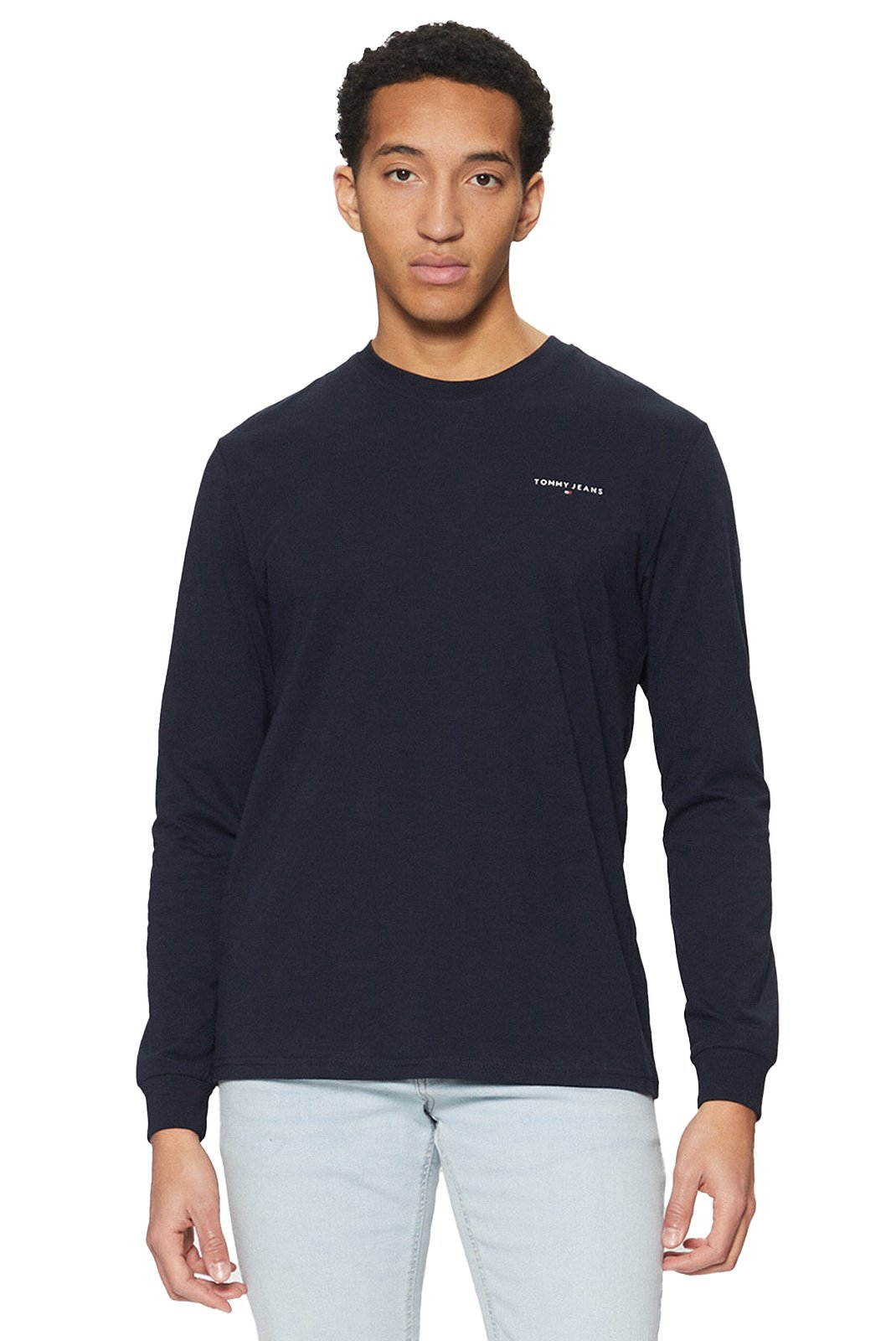 TShirt ML logo coton - Tommy Jeans (C1G Dark Night Navy)