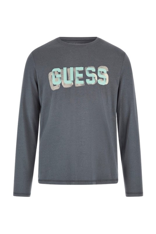TShirt ML 100% coton - Guess jeans (G9G3 ARTILLERY GREY)