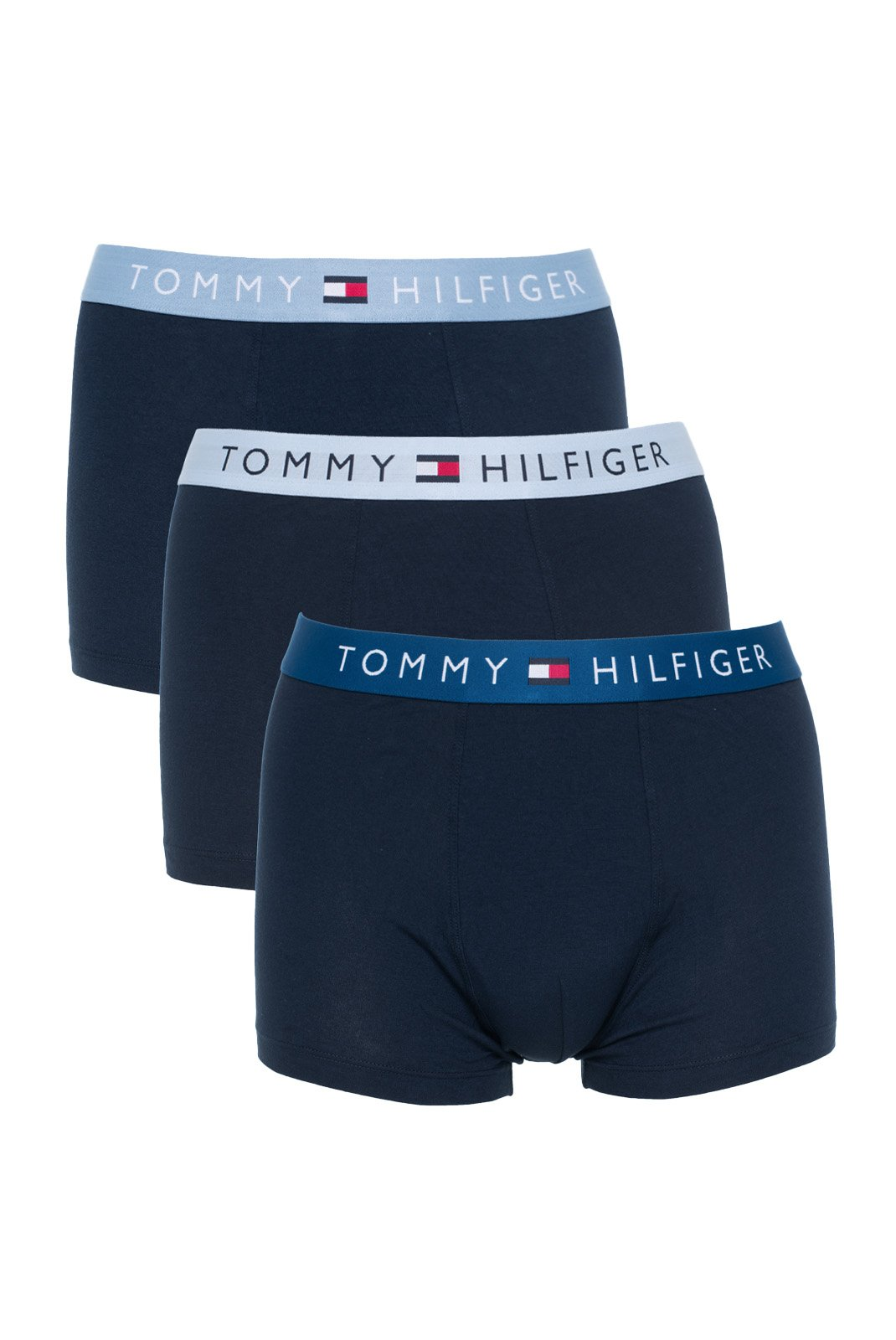 Tripack boxers coton stretch - Tommy Hilfiger (0TV Dp Indgo/Brzzy Blu/Blu Hth)