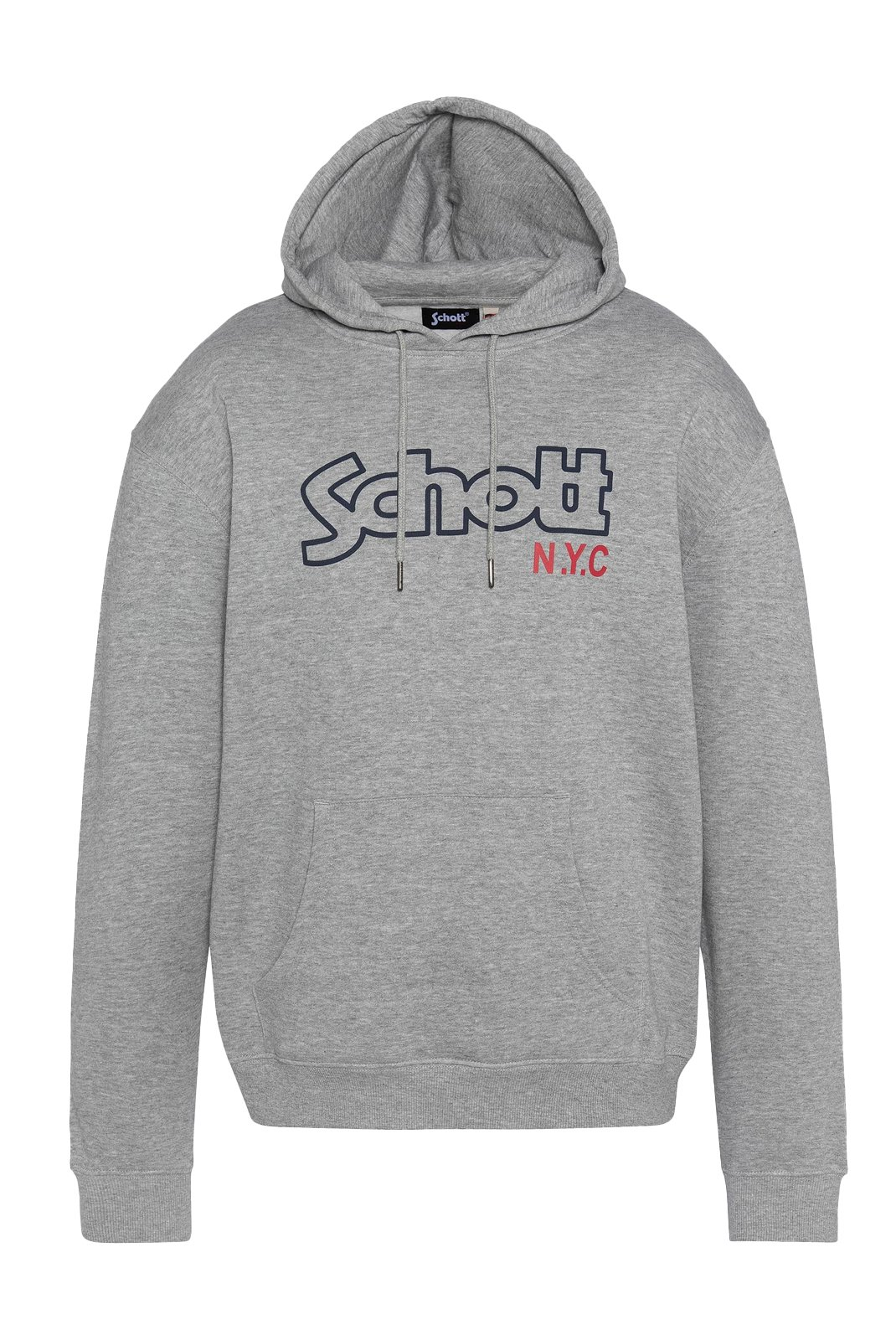 Sweat capuche iconique Sidney - Schott (H GREY)