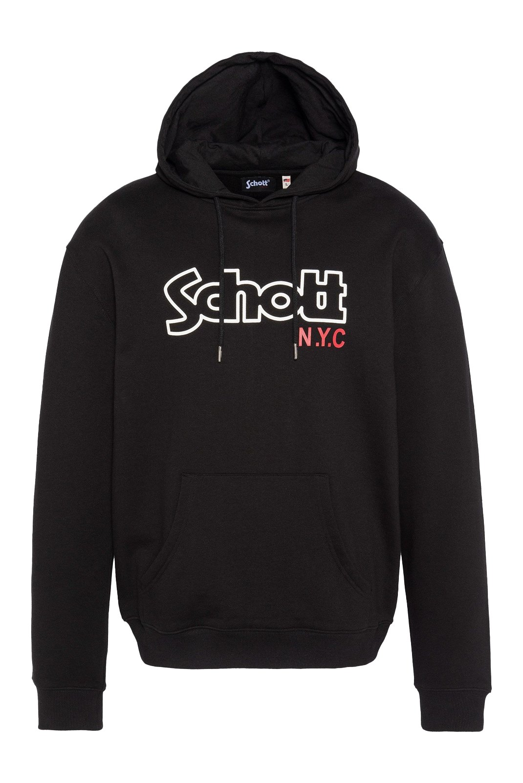 Sweat capuche iconique Sidney - Schott (BLACK)