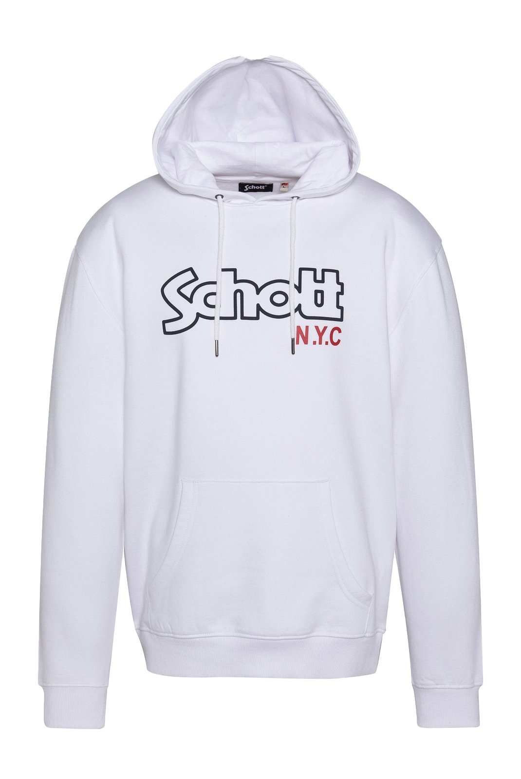Sweat capuche iconique Sidney - Schott (WHITE)