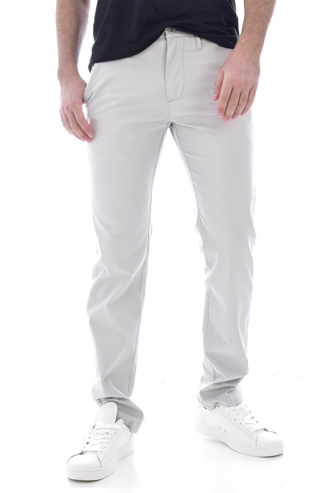 Pantalon coton stretch - Guess jeans (G9A2 ILLUSION GREY)