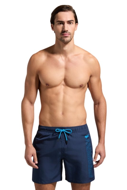 Short de bain logo latéral - Bikkembergs (Navy)
