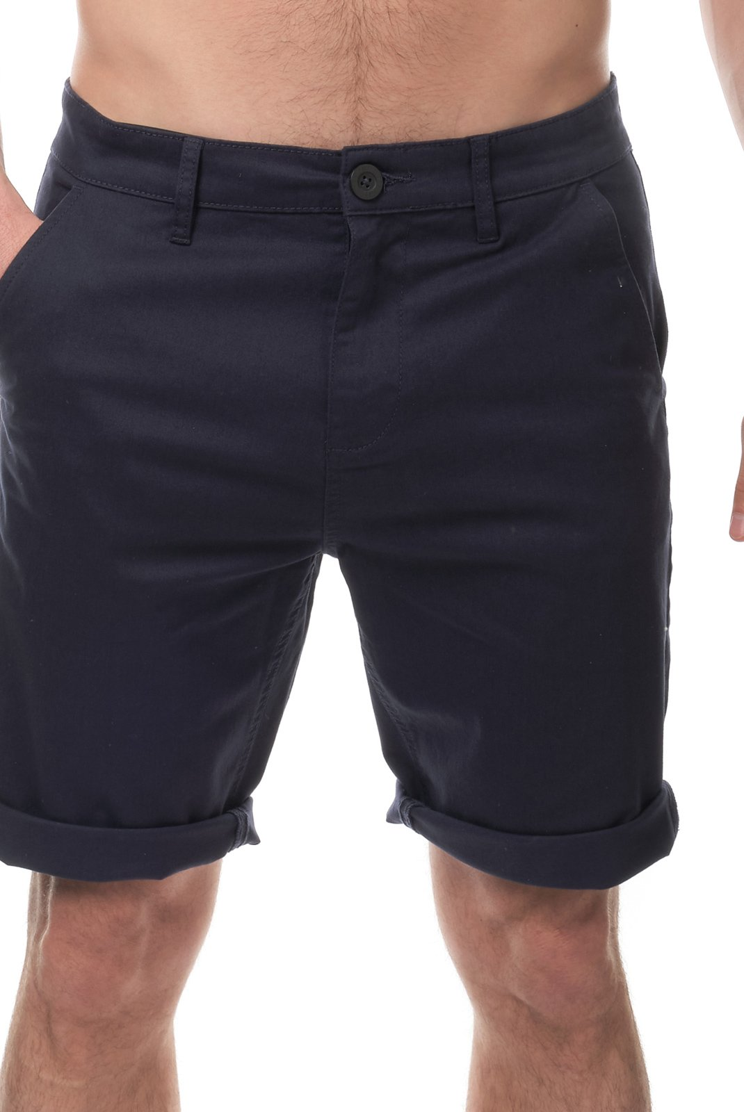 Bermuda stretch slim Minato - Hopenlife (NAVY)