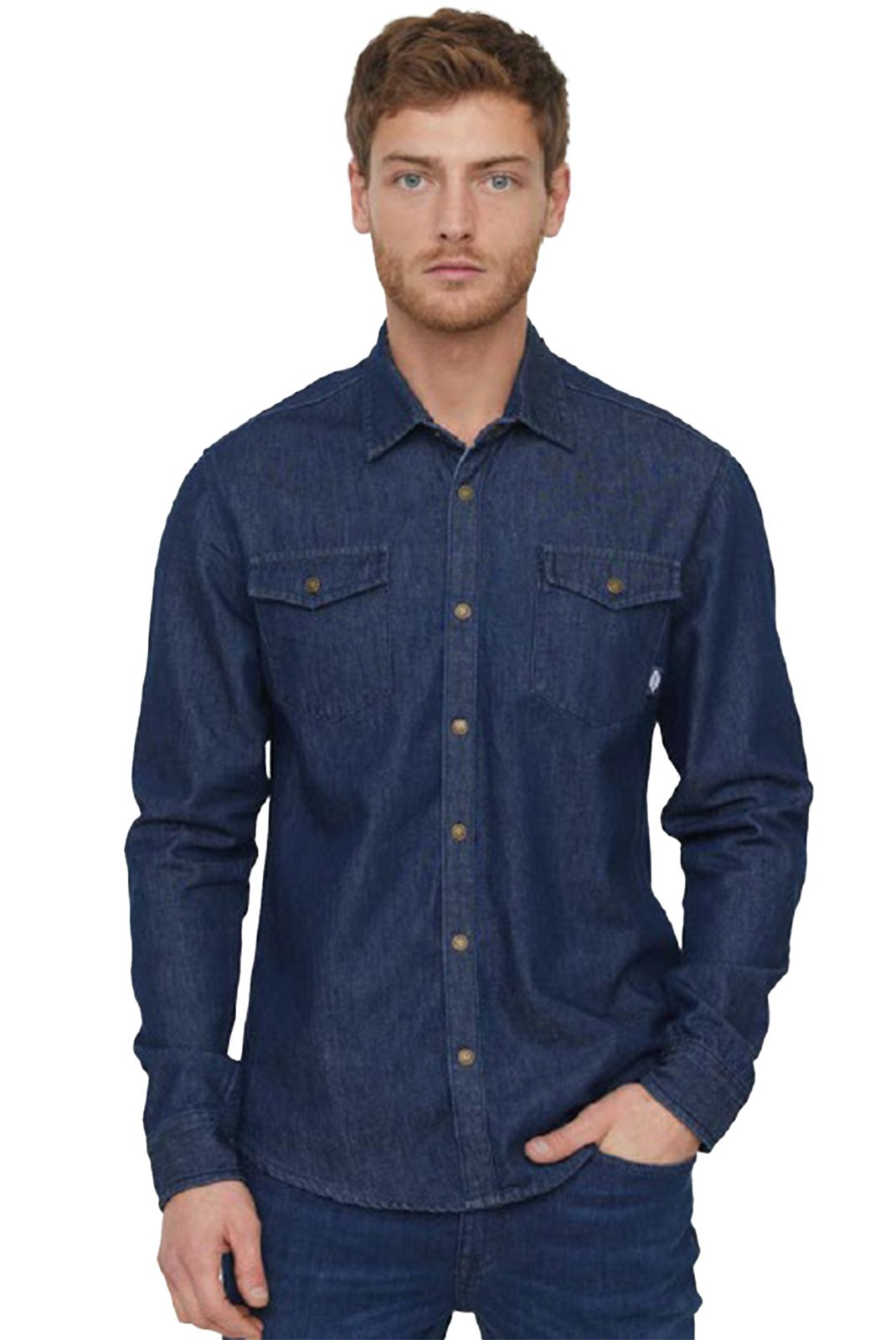 Chemise ML - Lee cooper (DARK BLUE)