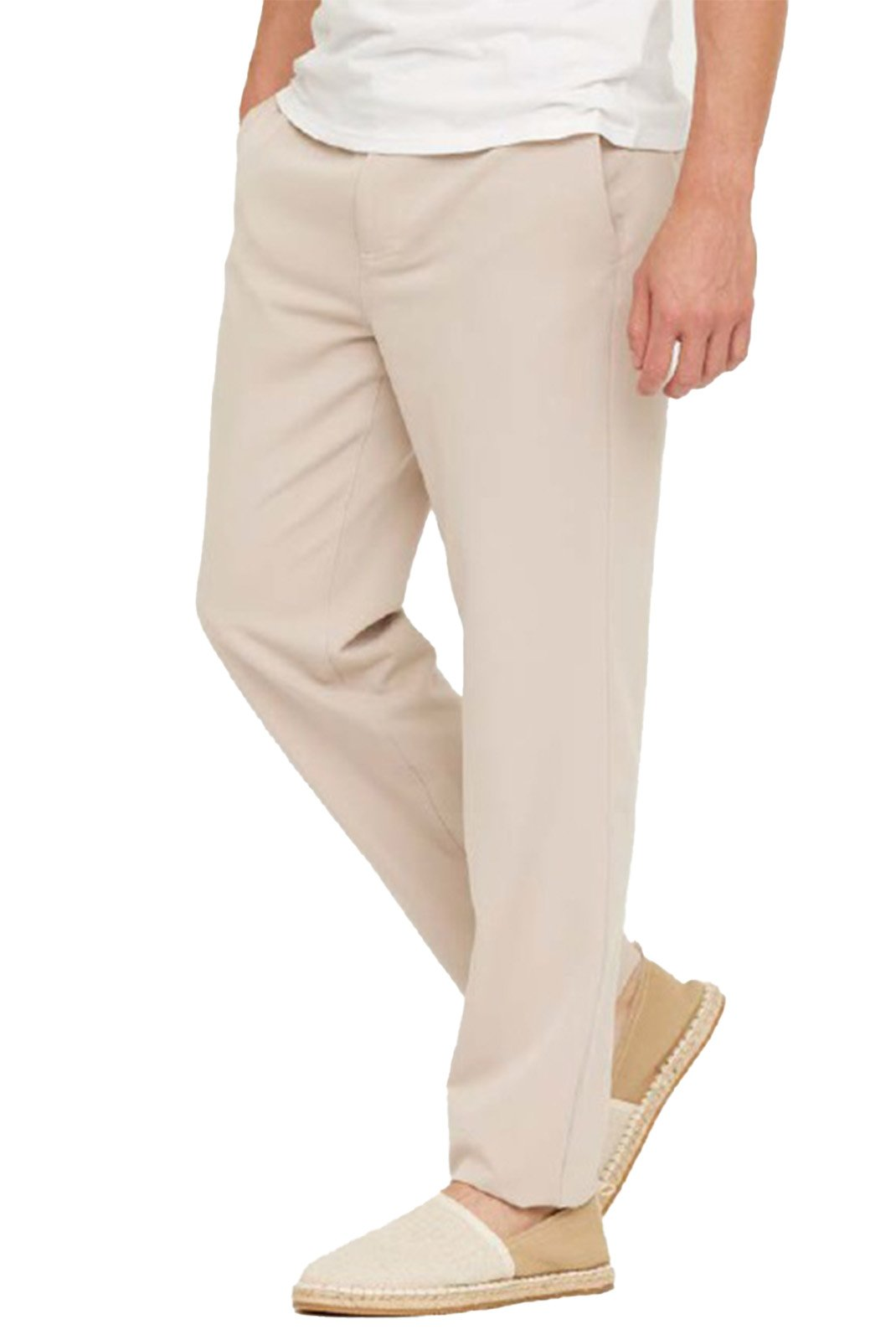 Pantalon chino citadin coton - Lee cooper (ARGILE)