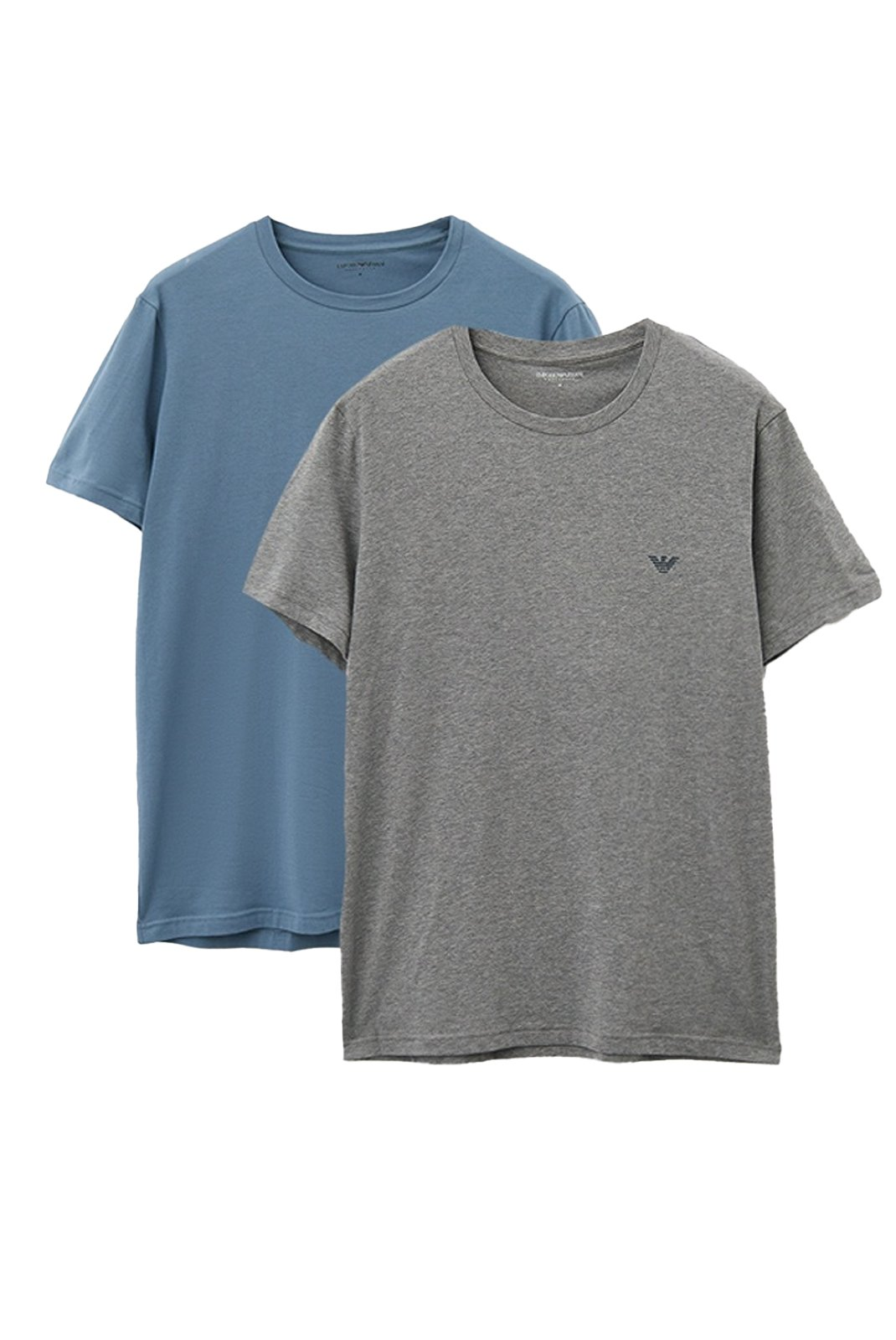 Bipack tshirt MC coton - Emporio armani (15349 GRIGIO MELAN/TEMPEST)