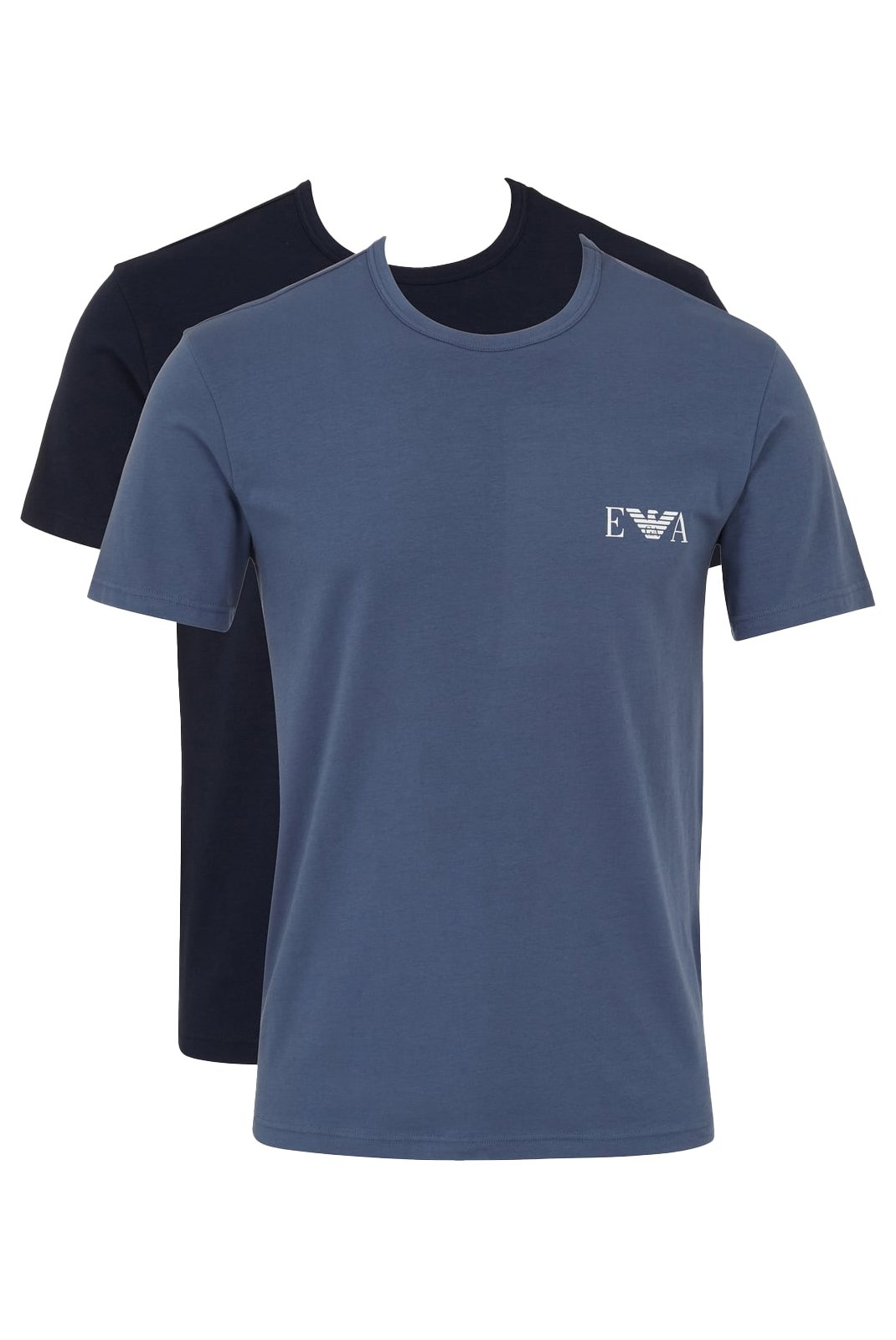 Bipack tshirt MC coton stretch - Emporio armani (MB141 AR.BLU/VINTAGE INDIGO)